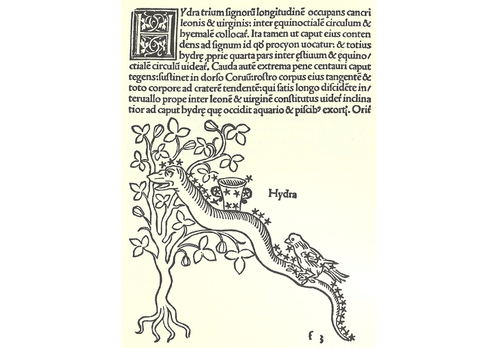 Poeticon Astronomicon-Higinio-Ratdolt-Incunables Libros Antiguos-libro facsimil-Vicent Garcia Editores-8 Hidra.